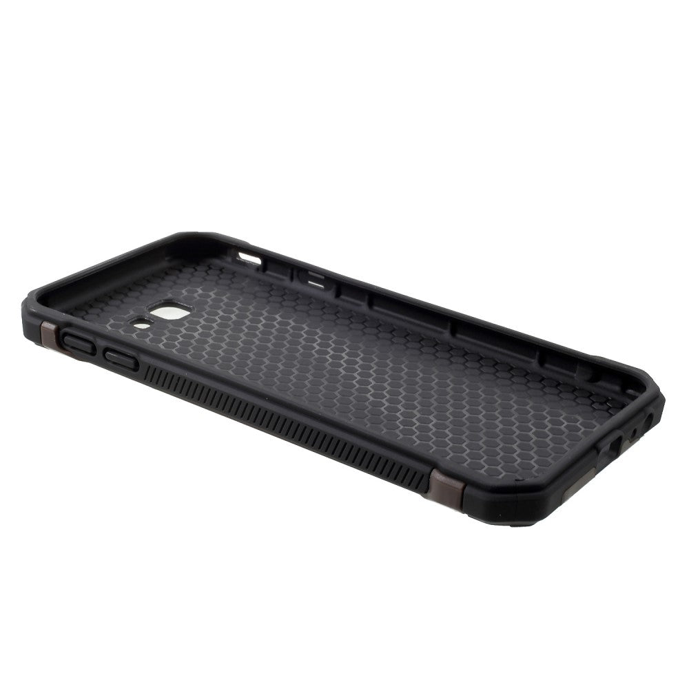 Outdoor Case für Samsung Galaxy J4+ (2018) TPU Hybrid Camouflage