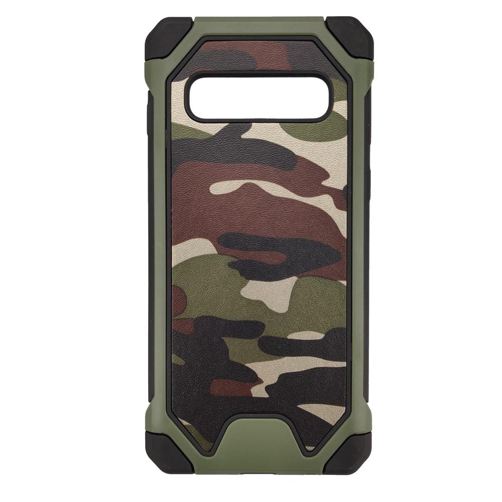Outdoor Case für Samsung Galaxy S10 TPU Hybrid Camouflage