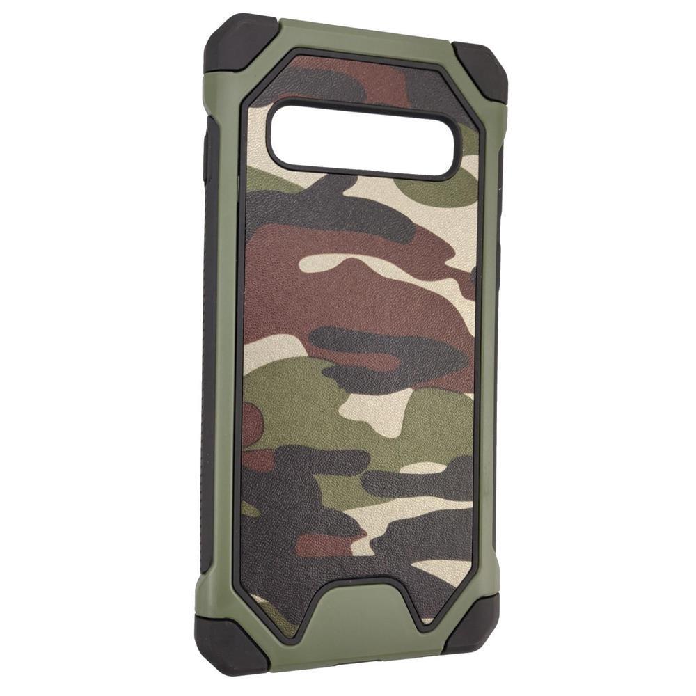 Outdoor Case für Samsung Galaxy S10 TPU Hybrid Camouflage