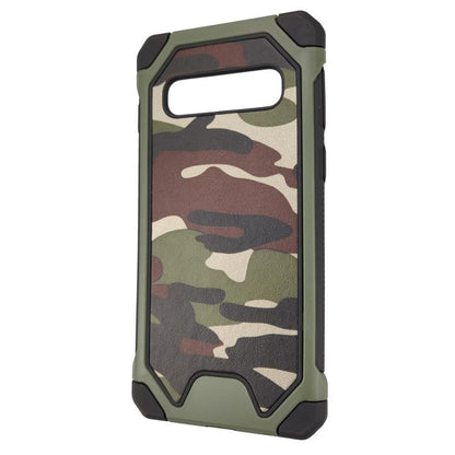 Outdoor Case für Samsung Galaxy S10 TPU Hybrid Camouflage