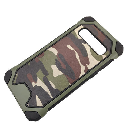 Outdoor Case für Samsung Galaxy S10 TPU Hybrid Camouflage