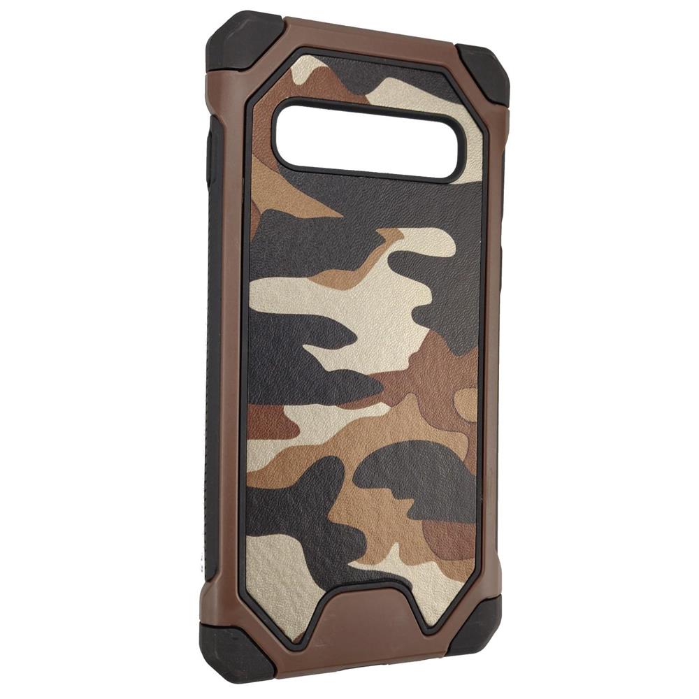 Outdoor Case für Samsung Galaxy S10 TPU Hybrid Camouflage