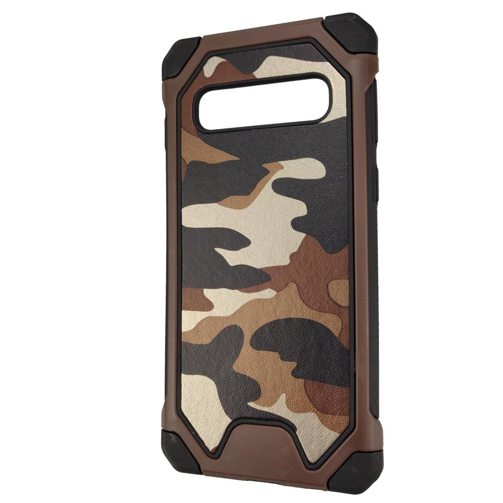 Outdoor Case für Samsung Galaxy S10 TPU Hybrid Camouflage