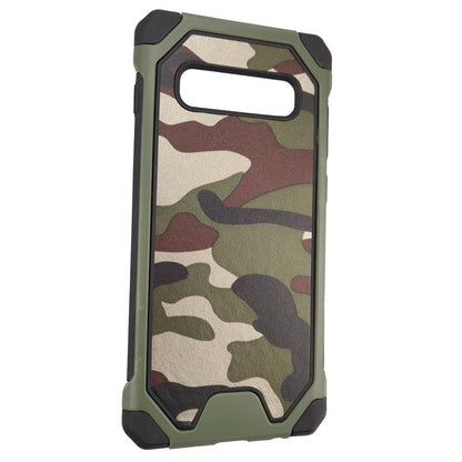 Outdoor Case für Samsung Galaxy S10+ TPU Hybrid Camouflage