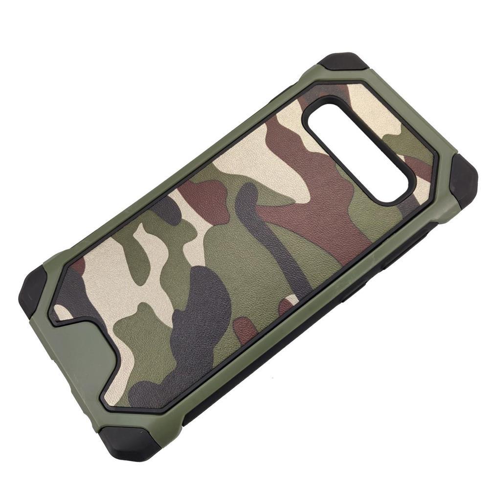 Outdoor Case für Samsung Galaxy S10+ TPU Hybrid Camouflage
