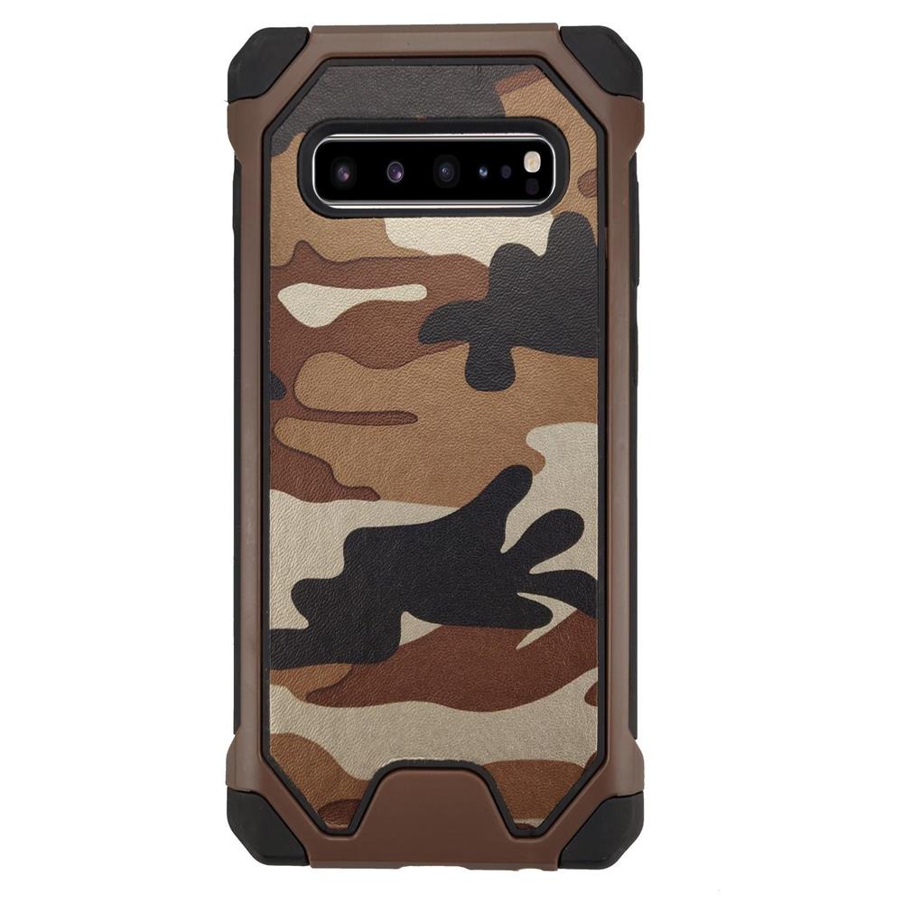 Outdoor Case für Samsung Galaxy S10+ TPU Hybrid Camouflage