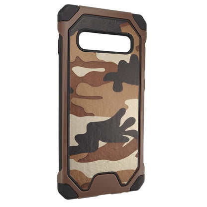 Outdoor Case für Samsung Galaxy S10+ TPU Hybrid Camouflage