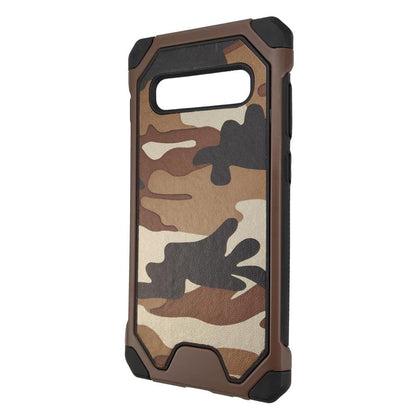 Outdoor Case für Samsung Galaxy S10+ TPU Hybrid Camouflage