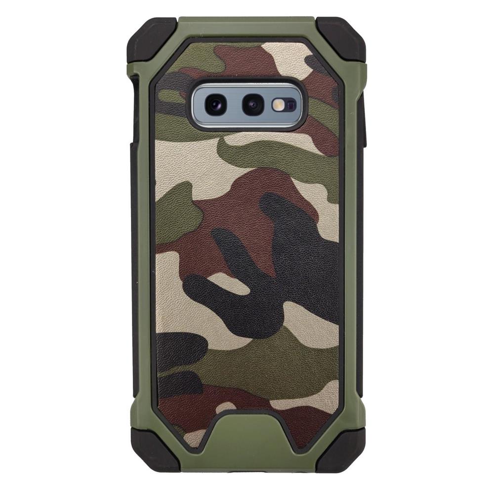 Outdoor Case für Samsung Galaxy S10e TPU Hybrid Camouflage