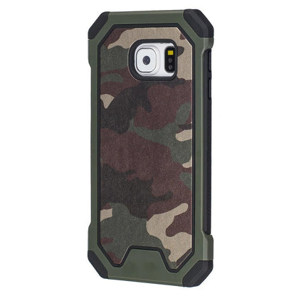 Outdoor Case für Samsung Galaxy S6 Edge TPU Hybrid Camouflage