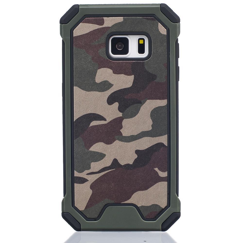 Outdoor Case für Samsung Galaxy S6 Edge TPU Hybrid Camouflage