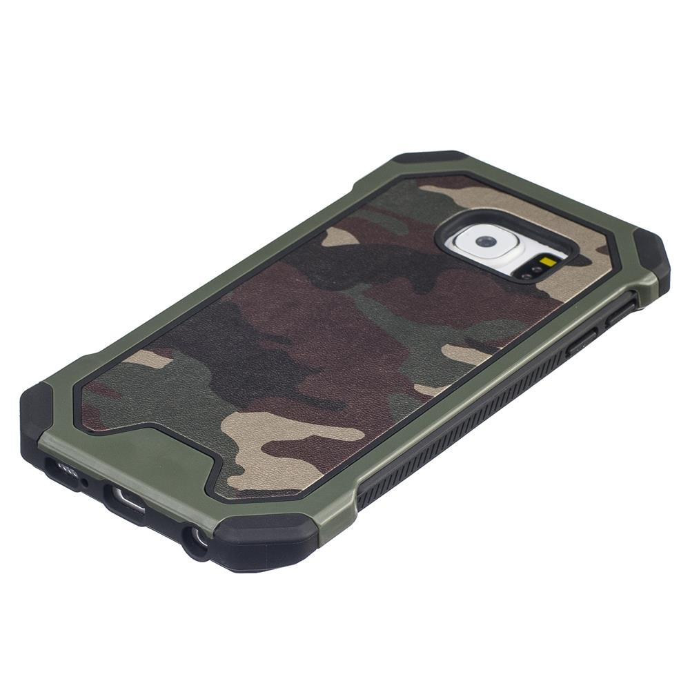 Outdoor Case für Samsung Galaxy S6 Edge TPU Hybrid Camouflage