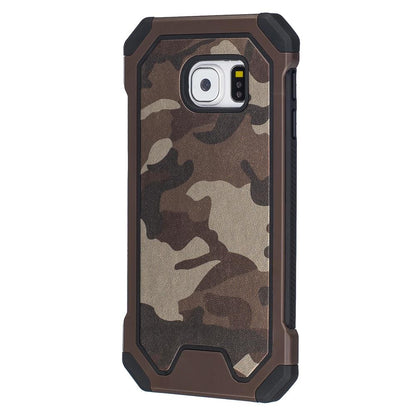 Outdoor Case für Samsung Galaxy S6 Edge TPU Hybrid Camouflage