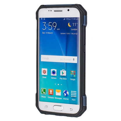 Outdoor Case für Samsung Galaxy S6 Edge TPU Hybrid Camouflage
