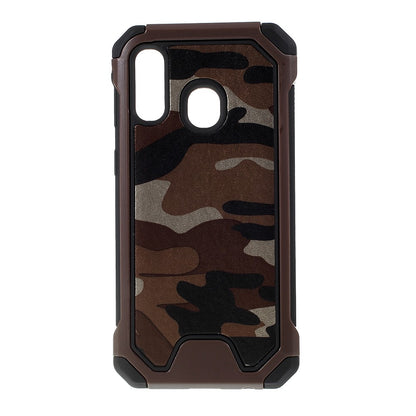 Outdoor Case für Samsung Galaxy A40 TPU Hybrid Camouflage