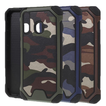 Outdoor Case für Samsung Galaxy A50 TPU Hybrid Camouflage