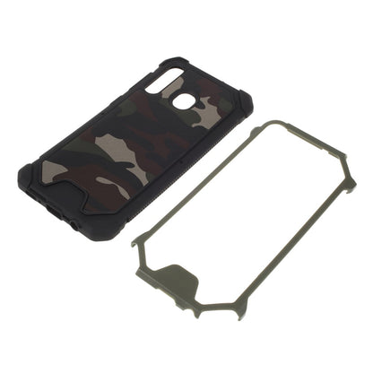 Outdoor Case für Samsung Galaxy A50 TPU Hybrid Camouflage
