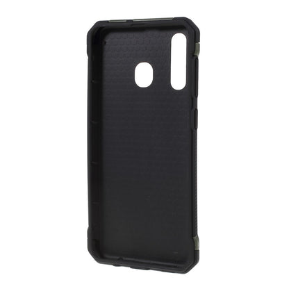 Outdoor Case für Samsung Galaxy A50 TPU Hybrid Camouflage