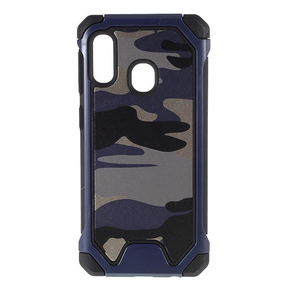 Outdoor Case für Samsung Galaxy A20e TPU Hybrid Camouflage