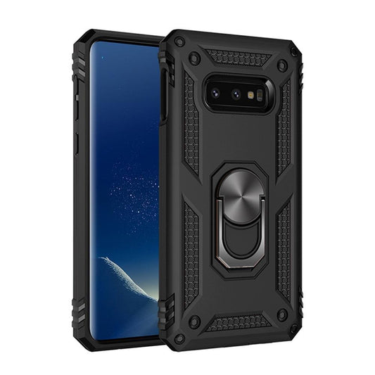Outdoor Case für Samsung Galaxy S10e TPU Hybrid Sergeant Armor Metall Ring Hülle