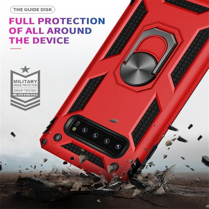 Outdoor Case für Samsung Galaxy S10 TPU Hybrid Sergeant Armor Metall Ring Hülle