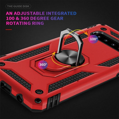Outdoor Case für Samsung Galaxy S10 TPU Hybrid Sergeant Armor Metall Ring Hülle