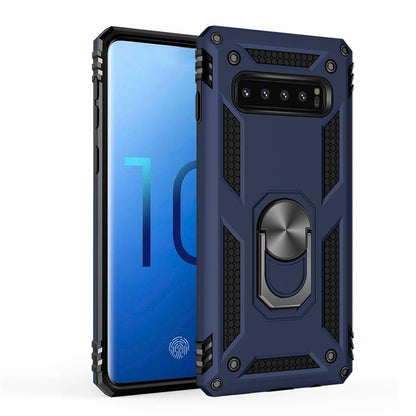 Outdoor Case für Samsung Galaxy S10 TPU Hybrid Sergeant Armor Metall Ring Hülle