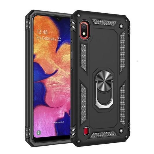 Outdoor Case für Samsung Galaxy A10 TPU Hybrid Sergeant Armor Metall Ring Hülle