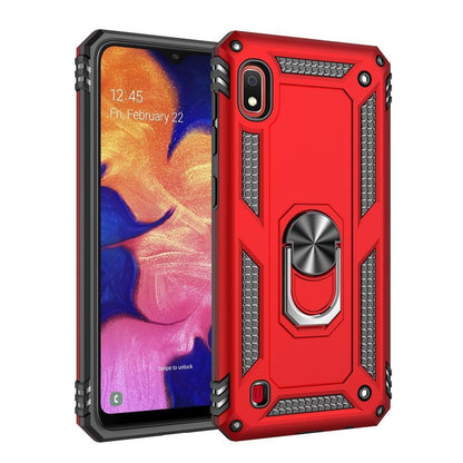 Outdoor Case für Samsung Galaxy A10 TPU Hybrid Sergeant Armor Metall Ring Hülle