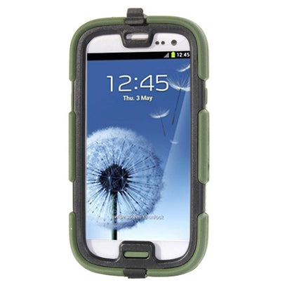 Samsung Galaxy S3 I9300 Outdoor Case Military Duty Silikon Heavy Belt Gürtelclip