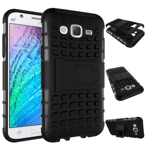 Outdoor Case für Samsung Galaxy J5 (2015) Reifen Skidproof Kickstand