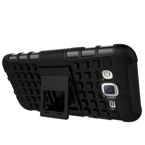 Outdoor Case für Samsung Galaxy J5 (2015) Reifen Skidproof Kickstand