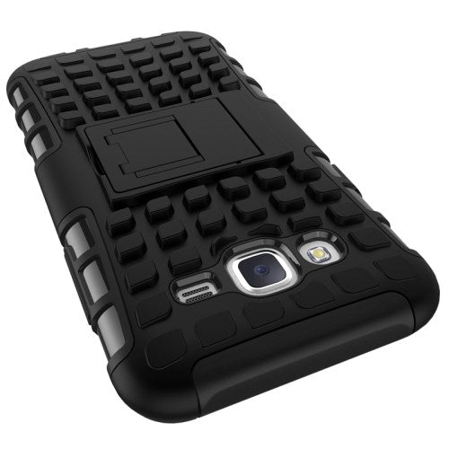 Outdoor Case für Samsung Galaxy J5 (2015) Reifen Skidproof Kickstand