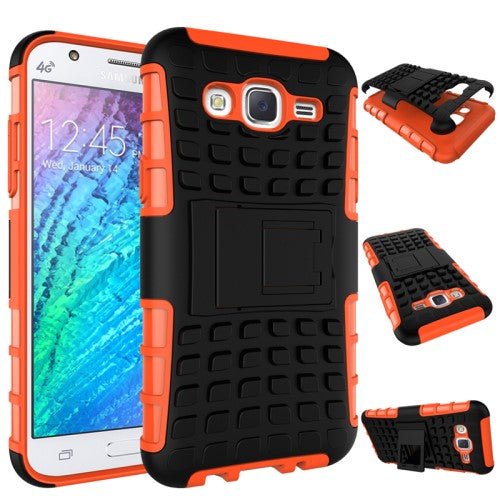 Outdoor Case für Samsung Galaxy J5 (2015) Reifen Skidproof Kickstand