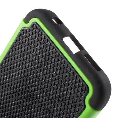 Outdoor Case für Samsung Galaxy S6 Edge G925 Silikon Hybrid Football Grain