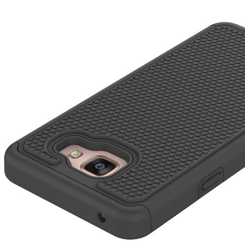 Outdoor Case für Samsung Galaxy A5 A510F (2016) Silikon Hybrid Football Grain