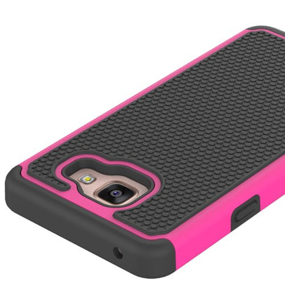 Outdoor Case für Samsung Galaxy A5 A510F (2016) Silikon Hybrid Football Grain