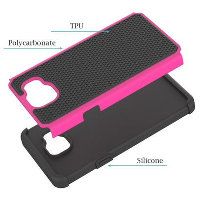 Outdoor Case für Samsung Galaxy A5 A510F (2016) Silikon Hybrid Football Grain