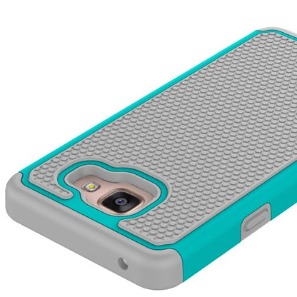 Outdoor Case für Samsung Galaxy A5 A510F (2016) Silikon Hybrid Football Grain
