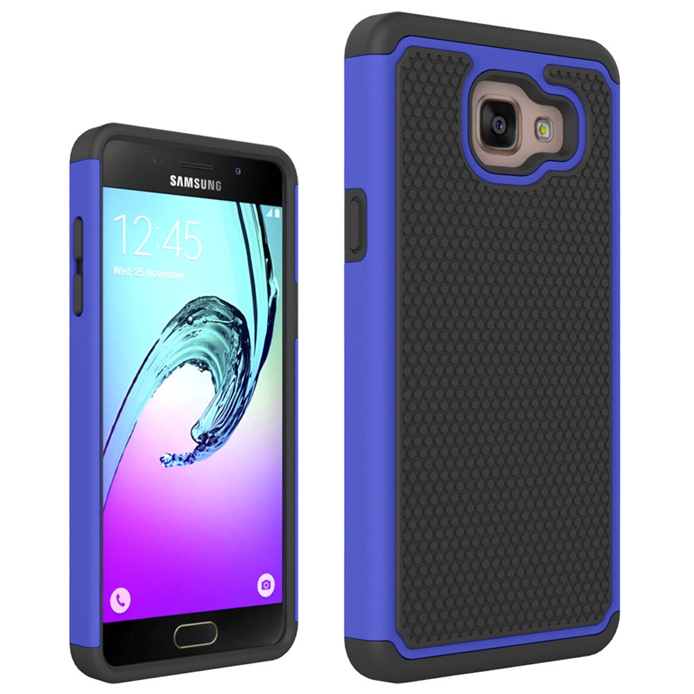 Outdoor Case für Samsung Galaxy A5 A510F (2016) Silikon Hybrid Football Grain
