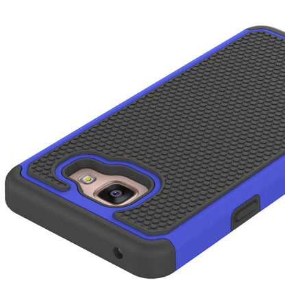 Outdoor Case für Samsung Galaxy A5 A510F (2016) Silikon Hybrid Football Grain