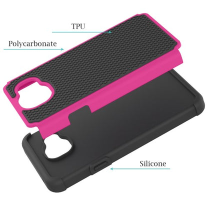 Outdoor Case für Samsung Galaxy A3 A310F (2016) Silikon Hybrid Football Grain