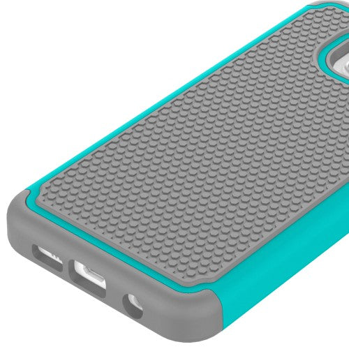 Outdoor Case für Samsung Galaxy A3 A310F (2016) Silikon Hybrid Football Grain