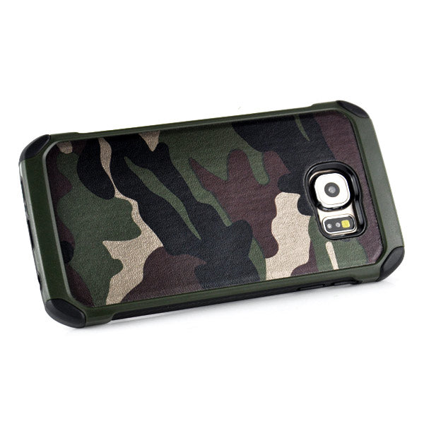 Outdoor Case für Samsung Galaxy S6 G920 TPU Hybrid Camouflage