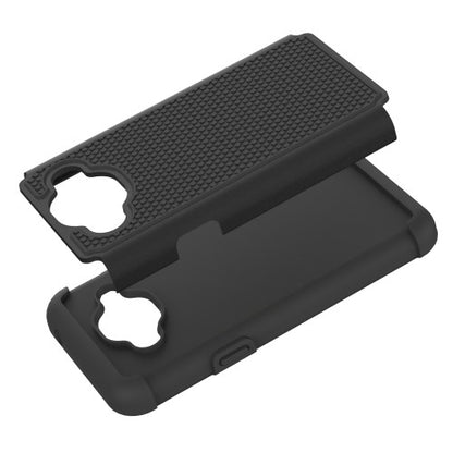 Samsung Galaxy J3 (2016) Outdoor Case Silikon Hybrid Football Grain Schutz Hülle