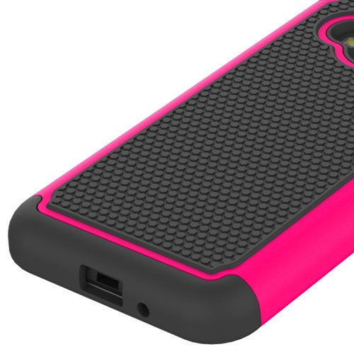Samsung Galaxy J3 (2016) Outdoor Case Silikon Hybrid Football Grain Schutz Hülle