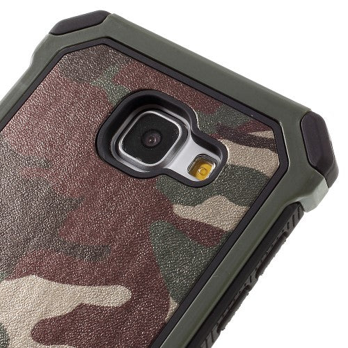 Samsung Galaxy A5 A510 (2016) Outdoor Case TPU Hybrid Camouflage Schutz Hülle