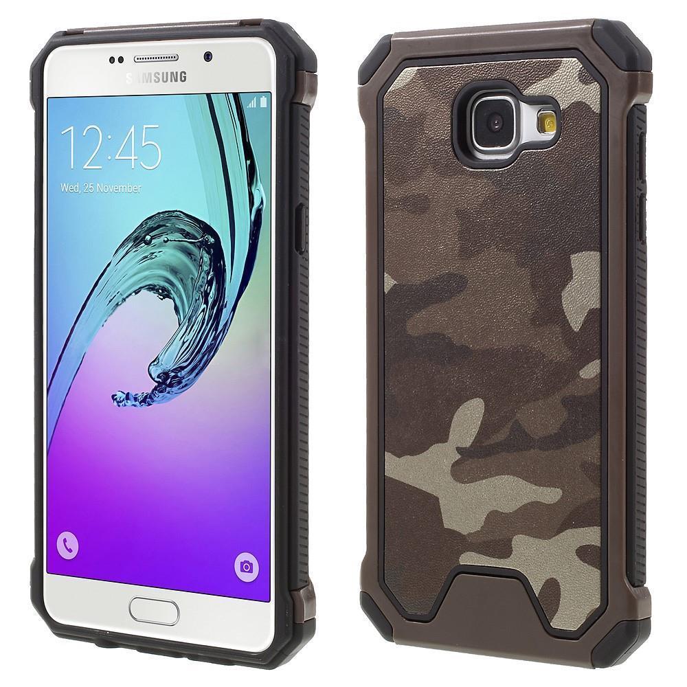 Samsung Galaxy A5 A510 (2016) Outdoor Case TPU Hybrid Camouflage Schutz Hülle