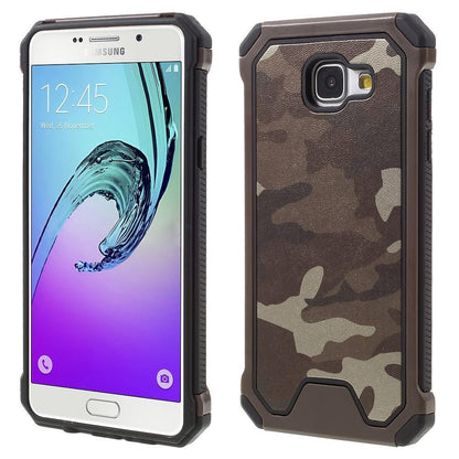 Samsung Galaxy A5 A510 (2016) Outdoor Case TPU Hybrid Camouflage Schutz Hülle