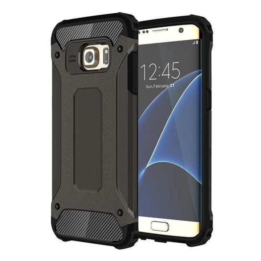 Samsung Galaxy S7 Edge G935 TPU PC Outdoor Case Hybrid Carbon Look Schutz Hülle
